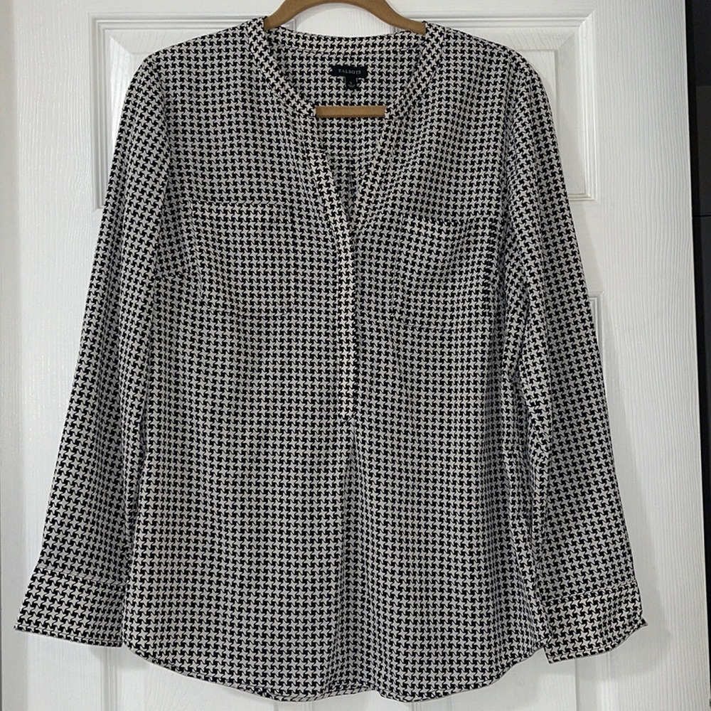 Talbots long sleeve blouse